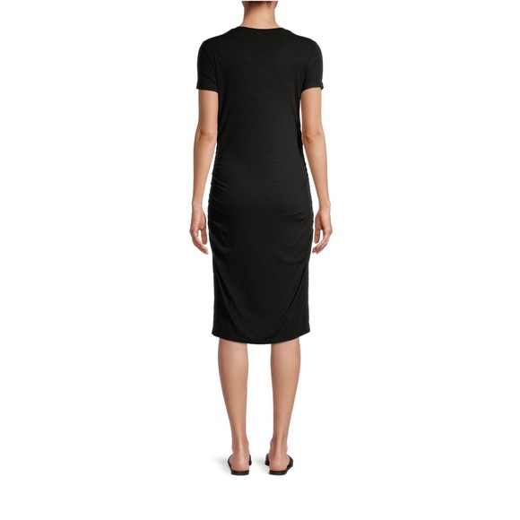 Time and Tru black side ruched dress - Picture 4 of 7